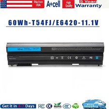 ✅E6540 T54FJ Battery For Dell Latitude E6440 E5430 E5520 E5530 E6420 E6430 E6520 picture