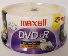 Maxell DVD+R 25 pk picture
