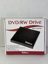 Digital Treasures DVD/RW Slim External Drive, P/N 08855 Black, NIB picture