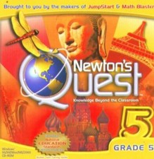 Newton's Quest 5th Grade PC CD learn math science space prepare for tests prep picture