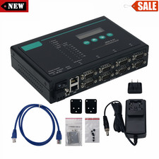 MOXA NPort 5650-8-DT 8-Port Server Support Wall-mount Guide-rail Installation picture