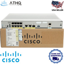 Cisco C1111X-8P ISR 1100 8-Port Gigabit Ethernet Router - Dual GE WAN, 8GB DRAM picture