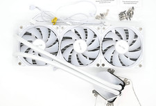 Cooler Master Elite 360mm ARGB White AIO Liquid CPU Cooler Intel LGA1851 LGA1700 picture