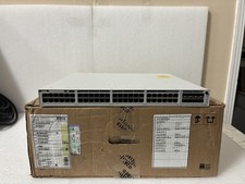 New Cisco C9300-48U-E Network Essentials 48 Port GE UPOE Switch W/ C9300-NM-8X picture