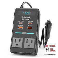 300W Car Power Inverter 12V to 110V Car Outlet Adapter black picture