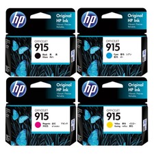 AU GENUINE Original HP 915 4 Colours Value Pack Ink Cartridge Toner Officejet picture