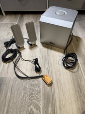 Dell A525 2.1 Computer Speakers Powered Subwoofer Tested Works Great  picture
