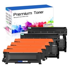 4PK TN450+2PK DR420 Toner Cartridge for Brother HL-2130 HL-2132 HL-2220 HL-2230 picture