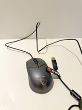 MSI Gaming Mouse Wired Black Dragon Logo Never Used No Box Clutch GM11 picture