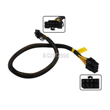 Inspir 5468 M5 M6 Server to GPU Graphics Card Power Cord 8Pin to Mini 16Pin 50cm picture