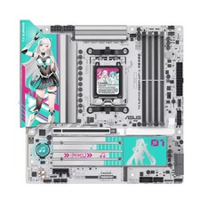ASUS TX GAMING B850M WIFI S Hatsune Miku AM5 mATX DDR5 PCIe5 WiFi6E Motherboard picture