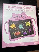 Brand New Kids Pink Cat iPad Bumper Case (Fits 11” & 10.9”) picture