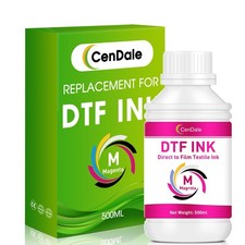 CenDale Premium DTF Magenta Ink - 500ML DTF Transfer Ink for PET Film, Refill... picture