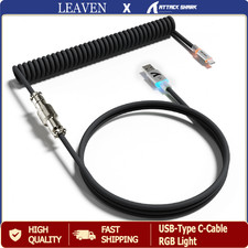 ATTACK SHARK C01Ultra Custom Aviator Cable for 8KHz Magnetic Keyboard,RGB Light picture