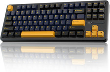Wireless Mechanical Keyboard 75 Tkl Hot Swappable Rgb Backlit Gaming F87 picture