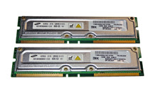Samsung 256MB PC600 RDRAM Kit 2x128MB ECC 184-Pin RIMM Dell Dimension 8100 RAM picture