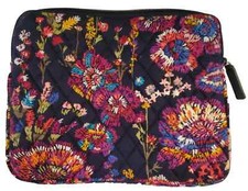 Vera Bradley Midnight Flowers Tablet Sleeve - 8.5” x 10.5” picture