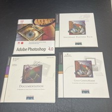 Lot Of 4 Mcintosh Windows Desk, Software, Documentation, Cisco, Photo Shop (A2) picture