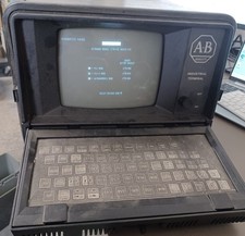Allen Bradley Industrial Terminal | Bulletin 1770 | Vintage Terminal | Powers On picture