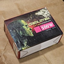 500W ATX Power Supply, Diablotek PSDA500, 80mm Fan, VINTAGE SEALED New Old Stock picture