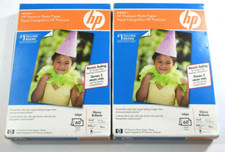 Lot of 2 HP Q1989A Premium Glossy Gloss 4 X 6