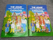 Vintage 1980 The Atari Video Computer System Catalog CO14356-Rev. D & REV. E picture