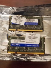 2GB DDR2 RAM: pair of ADATA 1GB 1Rx8 PC2-6400S-666 DDR2 SODIMM Laptop Memory picture