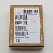 HPE 300GB 870753-B21 870792-001 15K 12GB/s SFF 2.5