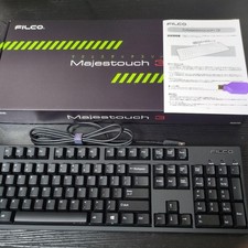 FILCO Majestouch3 FKBN104MPS US Silent Red Switch Full Keyboard Used Tested picture
