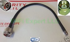 TIMES LMR200 SMA Male to N-Male antenna extension cable 1-30 ft for WiFi picture