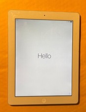 A1458 Apple iPad 4th Generation 16GB White, Powers On, *AS-IS* Non-OEM Screen picture