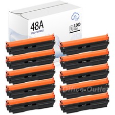 10Pack CF248A Black Toner for HP 48A LaserJet Pro M15a MFP M29a M29w M31w picture