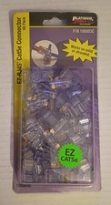 Platinum Tools EZ-RJ45 Connectors 100003C 50 Piece Pack picture