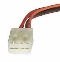 4 PIN MALE/FEMALE QUICK DISCONNECT HARNESS picture