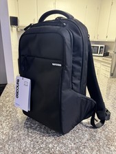 New- Incase ICON Black Padded Nylon Backpack for 16 in Laptop CL55532 picture