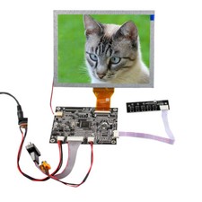 VGA CVBS LCD Controller Board 8inch EJ080NA-05A 800X600 LCD Screen picture