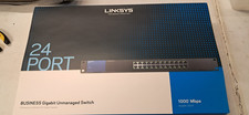 Linksys LGS124P 24-Port Business Gigabit PoE+ Switch - Black picture