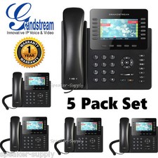 5 Grandstream GXP2170 Enterprise 12 Line IP Phone 6 SIP Bluetooth Bundle picture