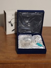Vintage Wallace Silversmiths MU06P Silver Plated Ball Mouse w Case PS/2 - Tested picture