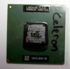 Intel Celeron 3 ~ 1.6-Ghz 256/400 Laptop CPU Processor SL6J2 notebook computer picture