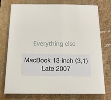 Apple MacBook 13-inch (3.1) Late 2007 Print and Media Packet picture