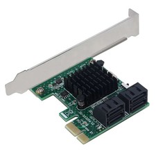 1Pcs PCI Express SATA3.0 4 Port Extender PCI-E X1/X4/X8/X16 6Gbps Converter Card picture