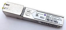 Lot of 3 Finisar Alcatel-Lucent 3HE00062CB 01 100m Copper RJ45 SFP Transceiver picture