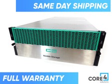 HPE Nimble AF60 Flash Array w/ 92TB, 6x 2 Port 10Gbe SFP+, 2x Cont - AF60-6P-92T picture