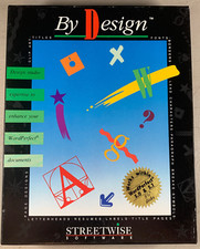 1992 Streetwise Software BY DESIGN WordPerfect 5.0 5.1 Fonts Clip Art Windows picture