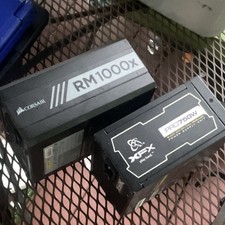 2 PSU UNTESTED CORSAIR RM1000X & XFX PRO750W BLACK EDITION FULL MODULAR picture