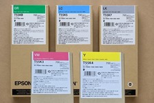 Genuine Epson T55K Ink Cartridge 700ml UltraChrome PRO12 Pick Color/Expiry picture