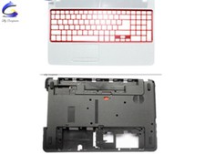 New For Gateway NV52L NV56R NE56R Palmrest Upper Case & Bottom Case Cover Red picture