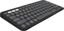 Logitech Pebble Keys 2 K380s Bluetooth Keyboard Slim Multi-Device Tonal Graphite picture