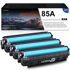 3x 85A CE285A Toner Replacement for HP CE285A Black Cartridge M1217nfw MF3010 picture